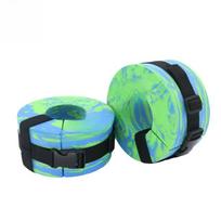 Kids Floating Arm Circles Made Of Eva Foam For Swimming And Water Play Blue Green