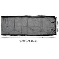 Universal Nylon Mesh Bird Cage Cover Adjustable Seed And Feather Catcher Guard Net For Birdcage