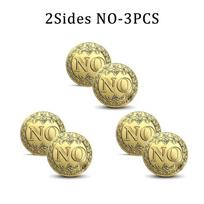 Vintage Bronze Lucky Coin Collection Double Sided Decision Magic Token Commemorative Gift For Good Luck
