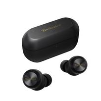 Technics Wireless Noise Multipoint Audio Playback EAH-AZ100-K Earphones, Black, Cancelling, 3-Phone Connectivity, High-Resolution juoda
