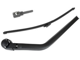 Vw T5 Transporter 03-15 Rear Wiper Arm + Blade Version With Doors Left + Rear Window Washer Nozzle 2 Pcs Set