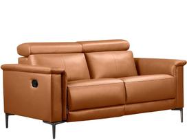 Sofa-reglaineris Notio Living Lund, ruda
