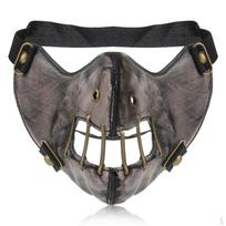 Unisex Steampunk Rivet Mask Vintage Gothic Punk Cosplay Hollow Out
