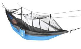 Pakabinamas hamakas su tinkeliu nuo uodų ir vabzdžių, 250x120cm