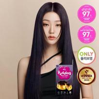 NAUJIENA) EZN Pudingas plaukų dažai 2.5 Violetinė juoda pink
