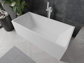 Mexen Nita laisvai stovinti vonia 170 x 80 cm, balta, baltas persipylimų angos - 52091708000-20, 170 x 80 cm