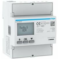 Hager Licznik energii elektrycznej 3-fazowy 80A 4M Modbus MID agardio.measure ECR380D | ECR380D | 3250612231478
