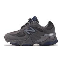 New Balance NB 9060 Nb žemi vaikiški bėgimo bateliai tamsiai pilki, vaikams nuo 3 iki 7 metų, sportbačiai PV9060EC 35 tamsiai pilka spalva