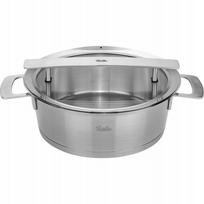 Fissler Phi Collection Garnek do smażenia z szklanym pokrywką 24 cm 3,9L | 016-123-24-000-0 | 4009209393421