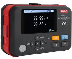 Unit Tester oporności akumulatorów 0 000 m?~ 3?, 0 000 V ~ 71 00 V, 4 terminalowa metoda testowa, Przechowywanie danych: 500 zestawów Bluetooth UNI-T UT677A+ | UT677A+ | 6935750567715