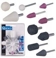 Šlifavimo akmenų rinkinys 10 vnt. 3mm/6mm