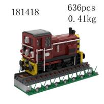 Mažų dalelių surinkimo kaladėlės MOC-181418 636 vnt. traukinukas PASIDARYK pats riedėjimo įrenginys edukacinis žaislas statybos modelis dovanų rinkinys PDF Guide by Email