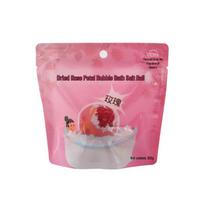 Exploding Dried Flower Essential Oil Bath Salt Ball, 100g - Portable Bubble Bath Soak