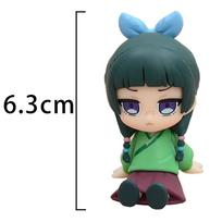 Anime The Apothecary Diaries Figure Maomao Action Jinshi Statue Pvc Model Collection Mini Cute Maomao Figurine Doll Gif