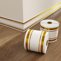 1Roll 10cmx5m self adhesive skirting board in rolls oil proof wallpaper for living room bathroom kitchen home decor essential 10cmx5m