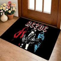 Famous Rock Band Music A-Acdc Floor Mat Cozy Flannel Soft Thick Non-Slip Mat For Living Room Bedroom Kitchen Decor Rugs 40x60cm
