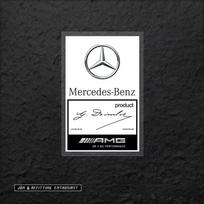2025 Karštas automobilio priekinio stiklo statinis lipdukas Vandeniui atsparus statinis lipdukas Mercedes Benz AMG A B C E S V klasėms A180 CLK CLA GLE W2