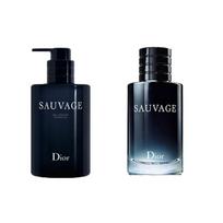 Dior Sauvage Eau de Toilette Set Perfume EDT 60ml+Body Wash 250ml