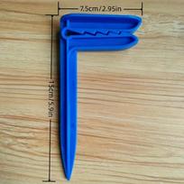 Beach Towel Picnic Mat Clip, Camping Mat Tent Clip, Plastic Towel Clip mėlyna
