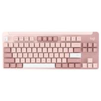 Logitech K855 Wireless Mechanical Keyboard rožinė