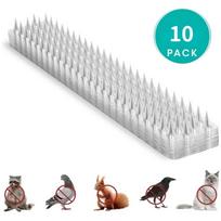 10/20 vnt. Plastikinės paukščių dygliuotos juostelės Paukščių kontrolės dygliukai Anti Bird Dygliukai Voverė 10pcs