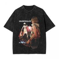Silent Hill Washed Cotton T-Shirt 3XL