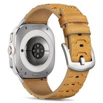 leather Band for Samsung Galaxy Watch Ultra 2025 Men Hand-stitched watch strap for samsung 7 ultra GALAXY ULTRA 47MM Correa 47MM ruda