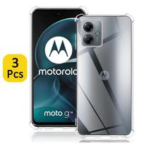 3 Pcs Clear Case For Motorola Moto G14 G54 G84 5G G23 G53 G73 Thick Shockproof Soft Silicone Phone Cover for Moto G13 Moto G53