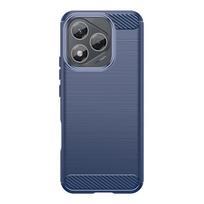 Dėklas Huawei Honor 400 Lite telefono dangtelis Huawei Honor 400 Lite Capas telefono buferis smūgiams atsparus minkštas TPU anglies pluošto Fundas Honor 400 Lite Honor 400 Lite mėlyna