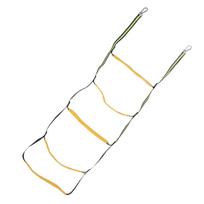 Boat Rope Ladder Portable 5 Step Folding Marine Rope Ladder for Inflatable Boat Home Beauty Salon Swimming Pool