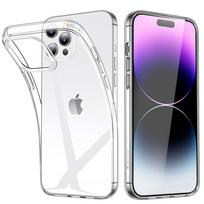 Transparent Phone Case For iPhone 15 16 11 12 13 14 Pro Max Plus Soft TPU Silicone For iPhone X XS Max XR Back Cover Clear Case For iPhone 7 8Plus