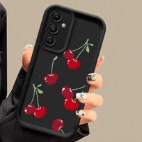 Phone case for Samsung Galaxy A55 A52 A33 cases A24 A15 A12 A23 A22 5G A54 A52s A53 A14 funda Cover Cartoon Simple Cherry Fruit Galaxy A25 5G