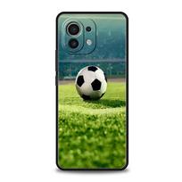 Futbolo aistra futbolo kamuolys telefono dėklas skirtas Xiaomi 14 13T 12T Pro 12 13 11 Ultra Mi Note 10 Lite 10T 5G 11X Pro 11T 11i 9T Dangtelis Xiaomi 12 Lite black