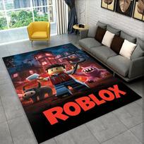 Cartoon R-Robloxs Game Gamer Carpet Rug for Playroom Bedroom Living Room Sofa Home Decor,kid Area Rug Non-slip Floor Mat 40x60cm