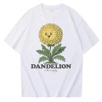 Ella Langley Dandelion Ivory Groovy 2026 Marškinėliai Unisex Moterims Harajuku Trumpomis Rankovėmis Viršutiniai Drabužiai Medvilniniai Kvėpuojantys Unisex Marškinėliai Streetwear 2XL