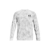 Under Armour Rival Sweatshirts Men's White Crew Neck Moderate Regular 1377186-100 XXL