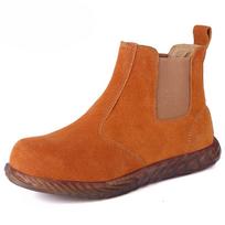 Anti-smashing and Anti-piercing Labor Insurance Shoes, Steel Bag Head Anti-velvet Leather Anti-scalding and Spark Safety Shoes 36
