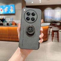 For OPPO Realme GT 7T Sheepskin Leather Magnetic Ring Stand Holder Case For OPPO Realme GT 7T Camera Lens Protection Phone Cover For Realme GT 7T juoda