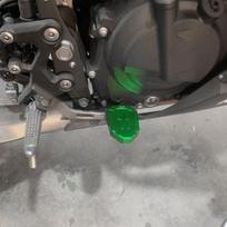 Skirta Kawasaki z900 Z650 Z 400 Z1000 NINJA 650 ninja400 galinės kojos paaukštintas pedalas stabdžių svirties pailgintas pedalas priedai Z black