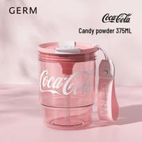 Gemico Coca-Cola Tritan Portable Straw Water Bottle 375ML