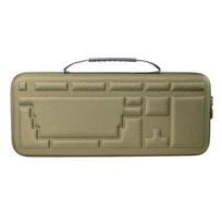 Wireless Keyboard Mouse Travel Case for 84 Keys Ergonomic Keyboard Storage Pouch Dustproof Waterproof Bag Replacement 1