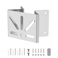 Wall Corner Mount Metal Bracket Compatible with Eufy SoloCam S340 Stainles Steel Holder Mounting Corner Bracket for PTZ Camera 1PC sidabras