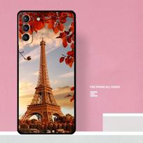Paryžiaus Eifelio bokšto telefono dėklas, skirtas Samsung Galaxy S24 S26 Ultra S20 S21 S22 S23 S25 Plus S10 S25 FE Dangtelis Coque Galaxy S25Ultra gray
