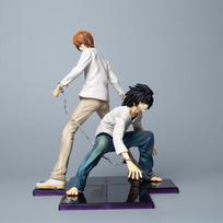 MegaHouse Death Note Light Model Yagami Kami L Lawliet 24cm Anime PVC Action Figure Toy Game Statue Collection Model Doll Gift No Retrail Box