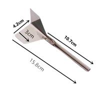 Plaster Evenly Trowel Stainless Steel 1 Pc Metal Handle 90 Degree