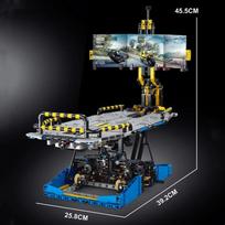 IN STOCK Electric Motorcycle Test Bench Compatible With 42155 42107 10269 Motorcycles Technology Building Blocks Bricks Toys