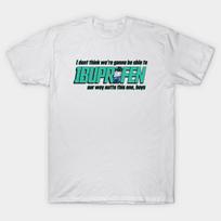 Asian Size Men Black Print T-shirt Ibuprofen No-Cut Print Cotton Tshirt S balta