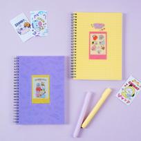 BT21 My Little Buddy Spring Note Purple