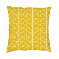 Šiuolaikinė daugiašakė Orla Kiely sofos pagalvės užvalkalas Minkštas viduramžių skandinaviškas gėlių dekoratyvinės pagalvės užvalkalas Namų dekoras Pagalvės užvalkalas 50x50cm 20x20in beige
