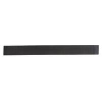 Ebony Wood Fretboard DIY Making Fingerboard Replacement Ideal for Electric Bass Guitar Stringed Inst Black